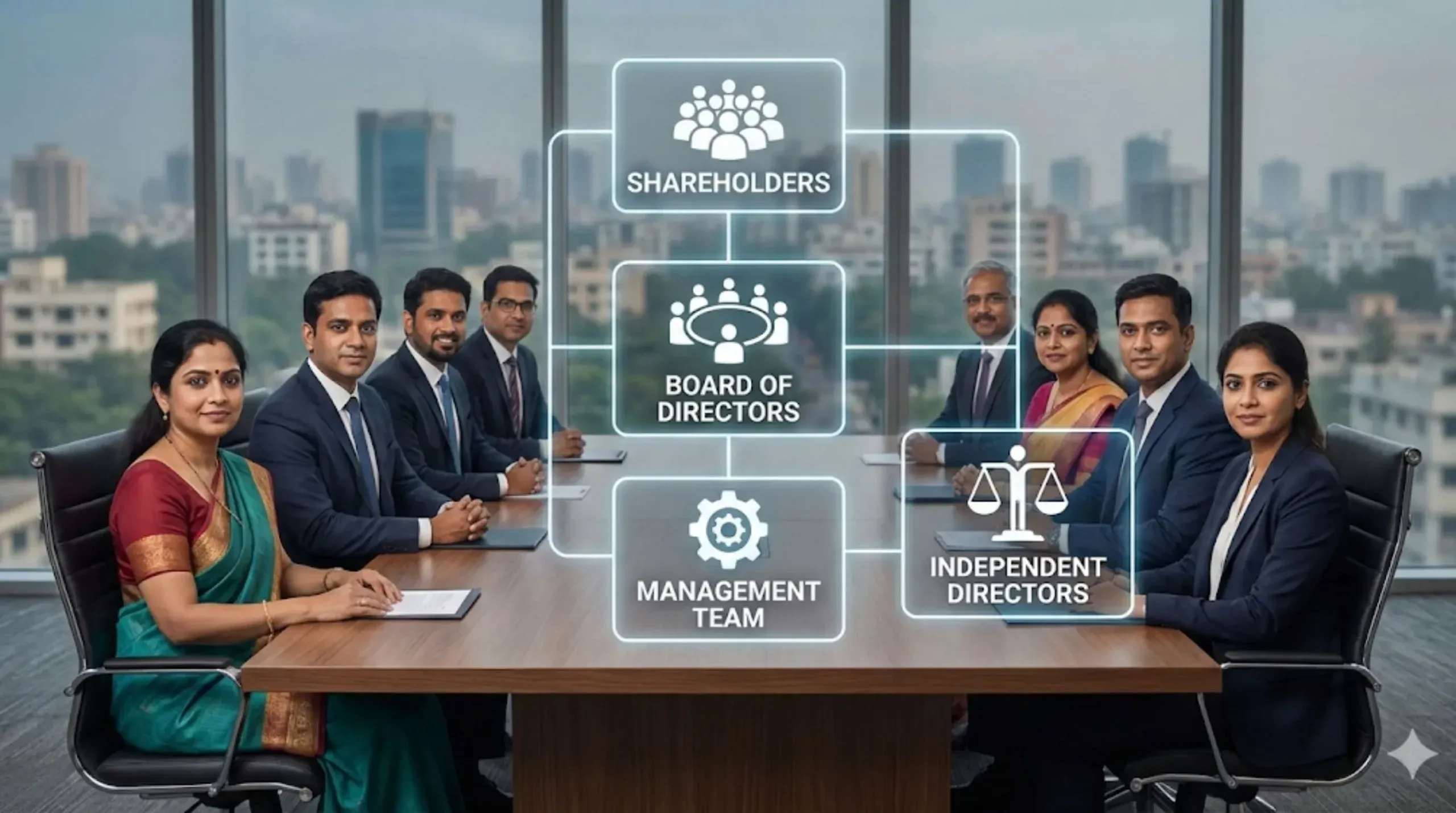 Corporate Governance role structure